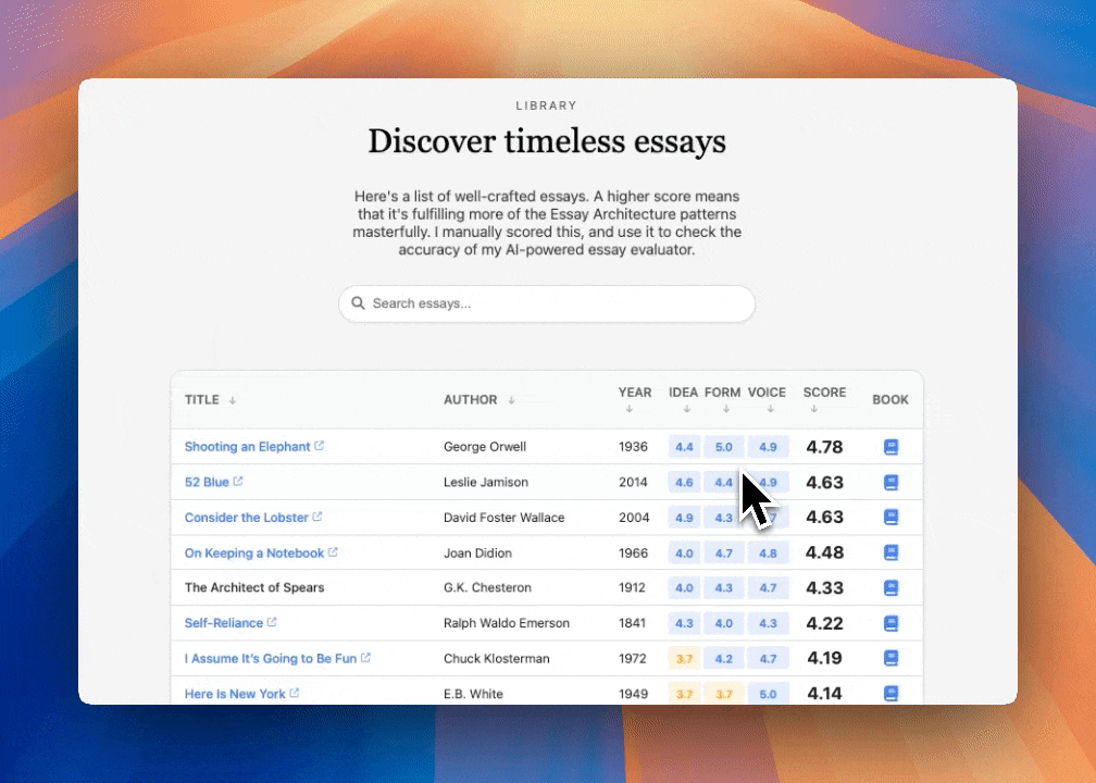 Analytics demo